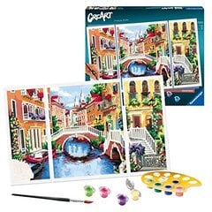 Glezna pēc numuriem CreArt Venice Ravensburger, 80x50 cm cena un informācija | Gleznas pēc numuriem | 220.lv