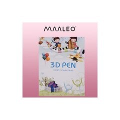 Knyga su šablonais Maaleo 22734 3D rašikliui цена и информация | Игрушки для девочек | 220.lv