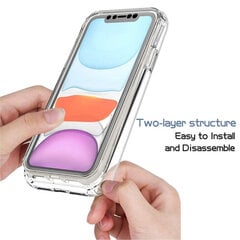 360 Full-Cover  с защитой экрана для iPhone 11 (6,1") - Прозрачный цена и информация | Чехлы для телефонов | 220.lv