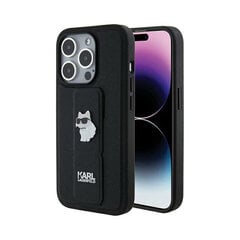 KARL LAGERFELD Choupette Pin для iPhone 14 Pro Max (6,7″) - Черный цена и информация | Чехлы для телефонов | 220.lv