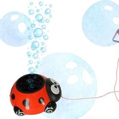 Ziepju burbuļu mašīna, sarkana, 19x21x12 cm цена и информация | Игрушки для песка, воды, пляжа | 220.lv