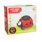 Ziepju burbuļu mašīna, sarkana, 19x21x12 cm цена и информация | Ūdens, smilšu un pludmales rotaļlietas | 220.lv