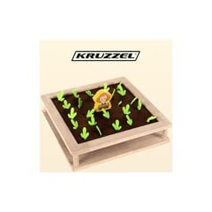 Medinė dėlionė - Kruzzel farm 22755 цена и информация | Развивающие игрушки | 220.lv