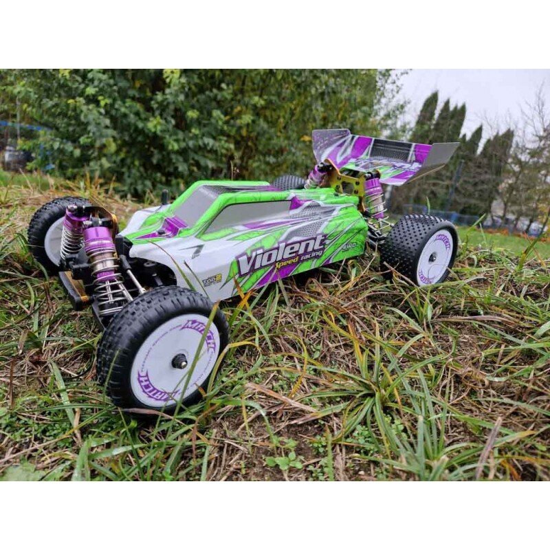 R/C Rotaļu Mašīna WLToys 104002 1:10 / 4WD / 2.4Ghz cena un informācija | Rotaļlietas zēniem | 220.lv