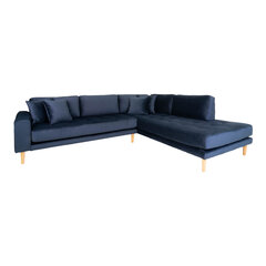 Stūra dīvāns Lido, zils cena un informācija | Dīvāni | 220.lv