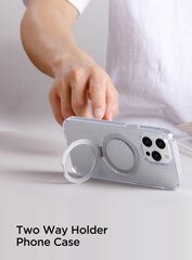 Чехол Joyroom JR-BP004 Magnetic Protective Phone Case With Holder Apple iPhone 15 прозрачный цена и информация | Чехлы для телефонов | 220.lv