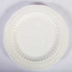 Комплект из 2 тарелок SOFIA, D26,5см, белый цена и информация | Посуда, тарелки, обеденные сервизы | 220.lv