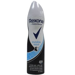 Izsmidzināms dezodorants Rexona Invisible Aqua 48H, 150 ml cena un informācija | Dezodoranti | 220.lv