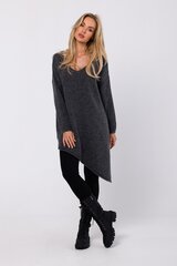 Женский темно-серый свитер больших размеров цена и информация | Женские кофты | 220.lv