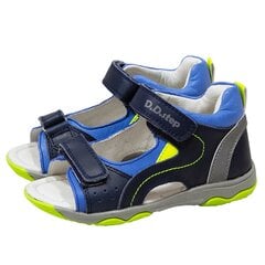 D.D.Step sandales zēniem, zilas цена и информация | Детские сандали | 220.lv