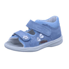Superfit sandales meitenēm, zilas cena un informācija | Bērnu sandales | 220.lv