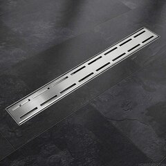 130 cm lineārā grīdas notekcaurule ar nelielu sifonu dušām line cena un informācija | Dušas trapi | 220.lv