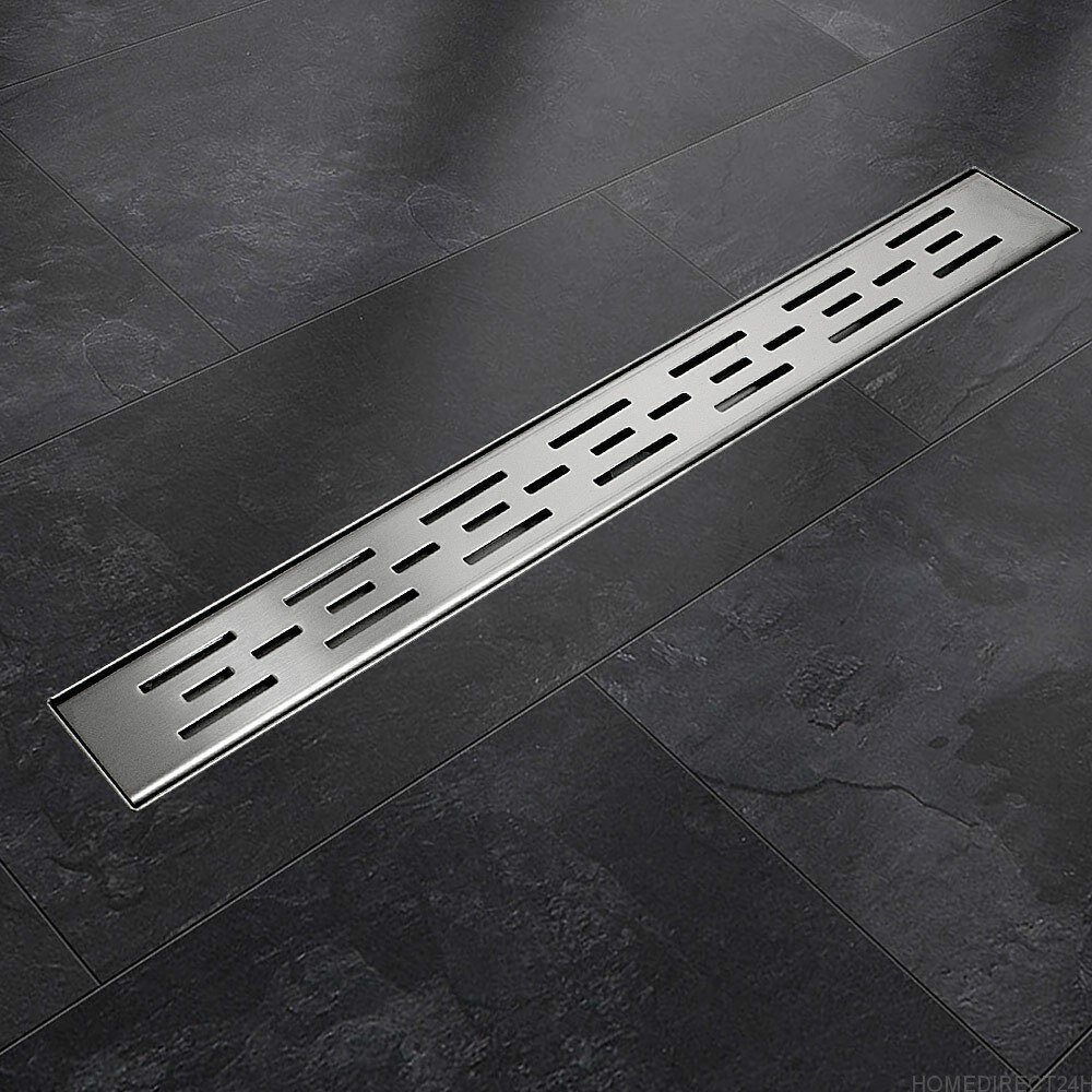 140cm grīdas notekas dušām tērauds inox matrix цена и информация | Dušas trapi | 220.lv