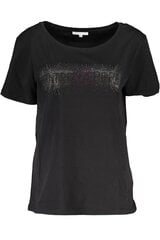 Patrizia Pepe T-krekls sievietēm 2M4342J043, melns цена и информация | Женские футболки | 220.lv