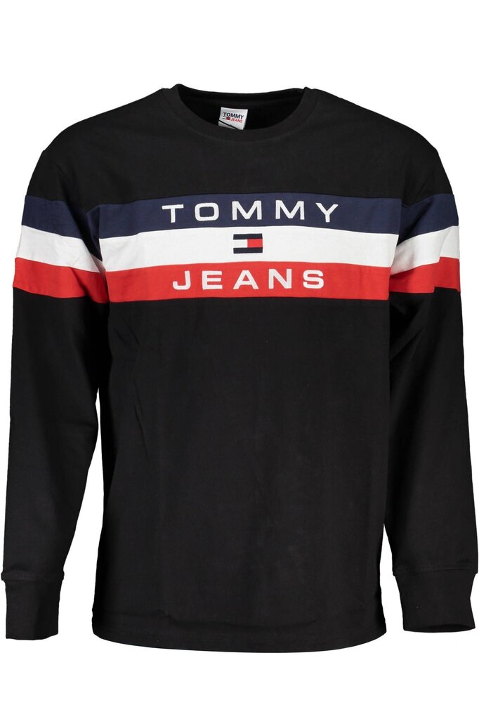 Tommy Hilfiger džemperis vīriešiem_A19AECB, melns cena un informācija | Vīriešu jakas | 220.lv
