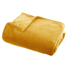 Плед, 130х180 см, желтый цена и информация | Одеяла | 220.lv