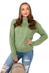 Džemperis sievietēm 26440, zaļš cena un informācija | Sieviešu džemperi | 220.lv