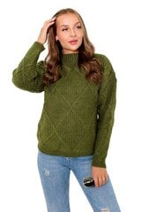 Džemperis sievietēm 26451, zaļš cena un informācija | Sieviešu džemperi | 220.lv