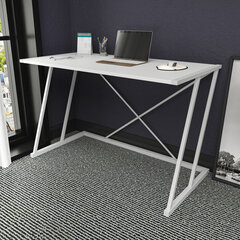 Galds Asir, 114x60x75 cm, balts cena un informācija | Datorgaldi, rakstāmgaldi, biroja galdi | 220.lv