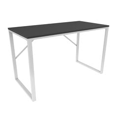 Стол, Асир, 120х60х74 см, белый/серый цена и информация | Компьютерные, письменные столы | 220.lv