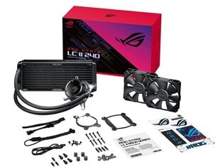 Asus ROG Strix LC II 240 ARGB ROGSTRIXLCII240ARGB cena un informācija | Procesora dzesētāji | 220.lv