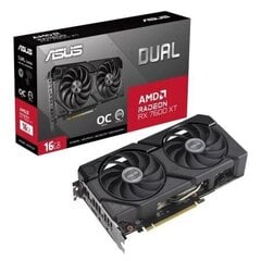 Asus Dual Radeon RX 7600 XT OC Edition (90YV0K21-M0NA00) cena un informācija | Videokartes (GPU) | 220.lv
