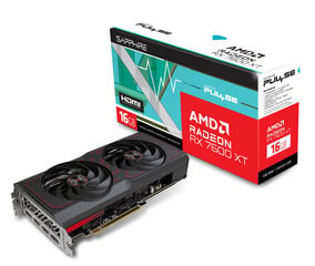 Sapphire Pulse AMD Radeon RX 7600 XT (11339-04-20G) цена и информация | Видеокарты (GPU) | 220.lv