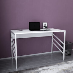 Стол, Асир, 120x60x74,8 см, белый цена и информация | Компьютерные, письменные столы | 220.lv