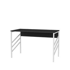 Galds Asir, 120x60x74,8 cm, balts/pelēks cena un informācija | Datorgaldi, rakstāmgaldi, biroja galdi | 220.lv