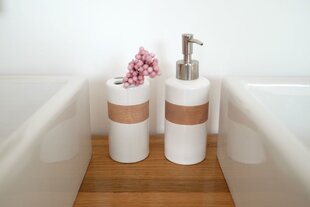 Vannas istabas aksesuāru komplekts, iekļauti 4 gabali, Zeller cena un informācija | Vannas istabas aksesuāri | 220.lv