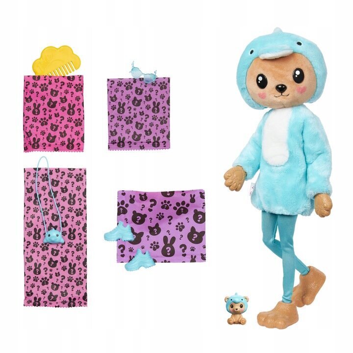 Lelles komplekts Barbie Cutie Reveal cena un informācija | Rotaļlietas meitenēm | 220.lv