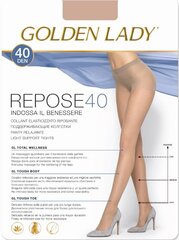 Zeķubikses sievietēm Golden Lady Repose, pelēkas, 40 DEN цена и информация | Колготки | 220.lv