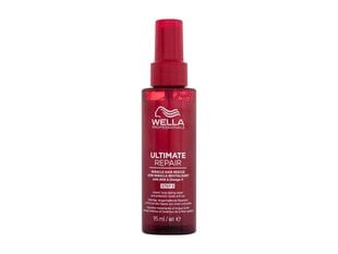 Спрей для восстановления волос Wella Professionals Ultimate Repair Miracle Hair Rescue Step 3, 95 мл цена и информация | Распылите крем-спрей на волосы на расстоянии 20-25 см, расчешите их расческой. | 220.lv