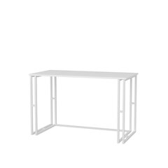 Стол, Асир, 120x60x74,8 см, белый цена и информация | Компьютерные, письменные столы | 220.lv