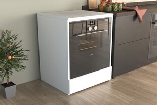 Кухонный шкаф, Асир, 60x89x58 см, белый цена и информация | Кухонные шкафчики | 220.lv