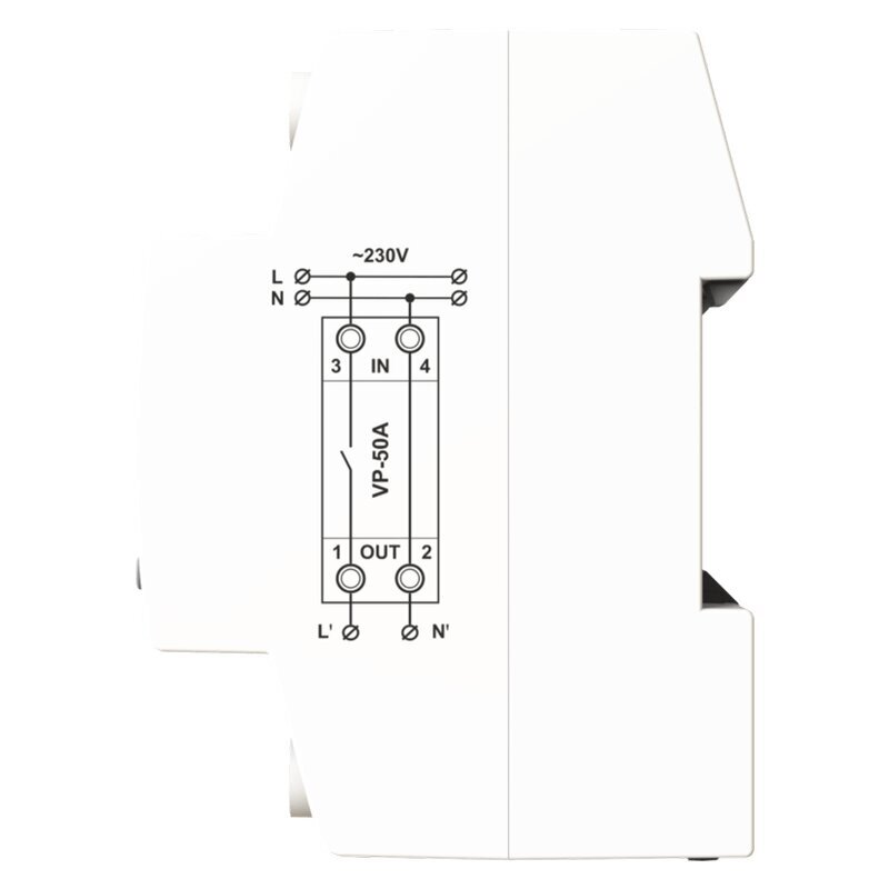 Sprieguma relejs DigiTOP VP-50G3W цена и информация | Elektrības slēdži, rozetes | 220.lv