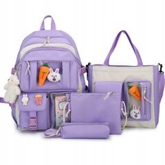 Bērnu mugursoma, violeta цена и информация | Школьные рюкзаки, спортивные сумки | 220.lv