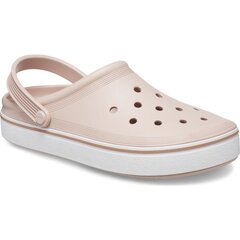 Iešļūcenes sievietēm Crocs, bēšas cena un informācija | Iešļūcenes, čības sievietēm | 220.lv