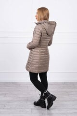 Женская зимняя куртка бежевого цвета цена и информация | Женские куртки | 220.lv