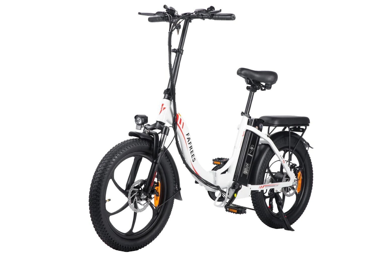 Elektriskais velosipēds Fafrees F20, 20", balts cena un informācija | Elektrovelosipēdi | 220.lv
