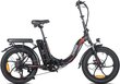 Elektriskais velosipēds Fafrees F20, 20", melns cena un informācija | Elektrovelosipēdi | 220.lv