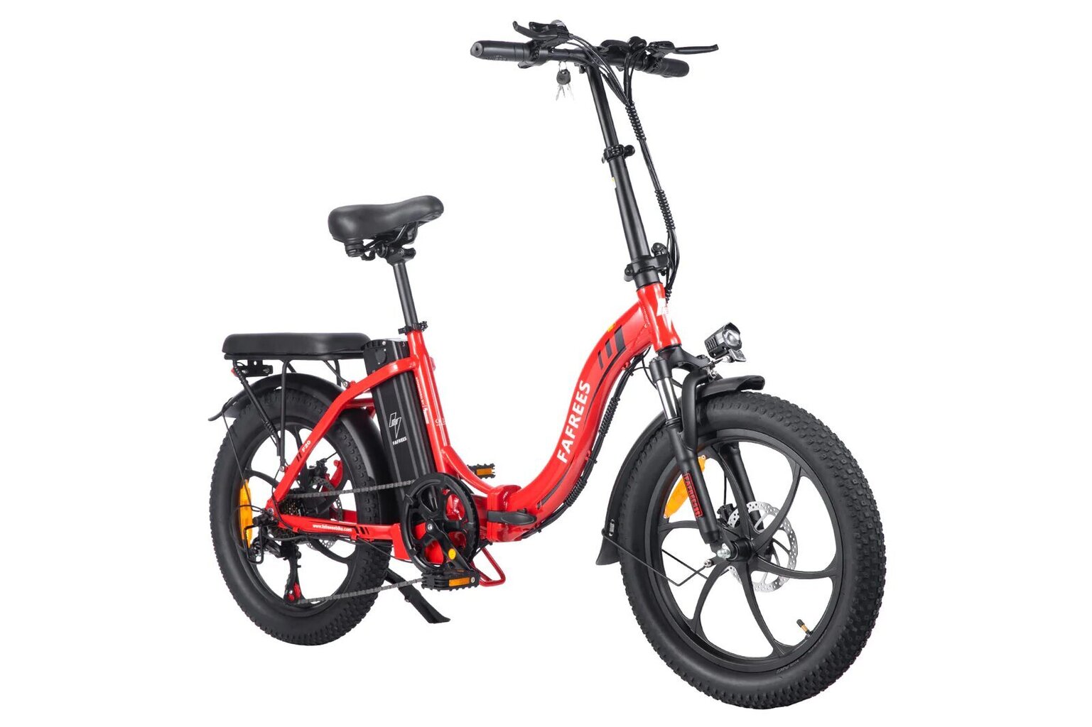 Elektriskais velosipēds Fafrees F20, 20", sarkans цена и информация | Elektrovelosipēdi | 220.lv