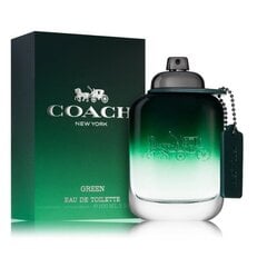 Tualetes ūdens Coach Green EDT vīriešiem, 100 ml cena un informācija | Vīriešu smaržas | 220.lv