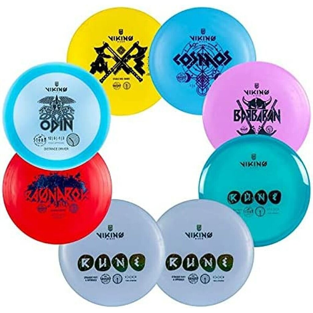 Disku komplekts Viking Discs Starter Set, 8gab. cena un informācija | Disku golfs | 220.lv