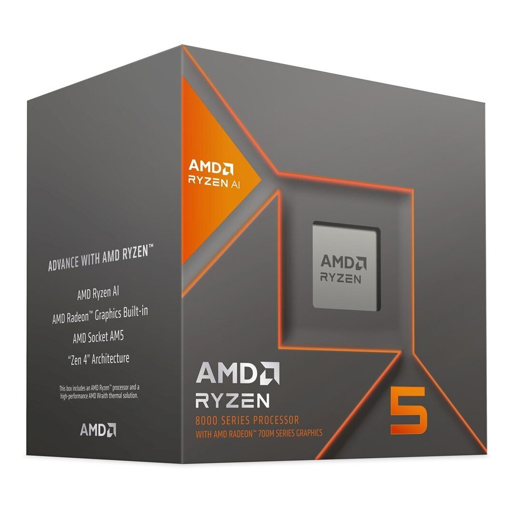 AMD Ryzen 5 8600G 100-100001237BOX цена и информация | Procesori (CPU) | 220.lv