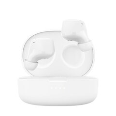 Belkin SoundForm Bolt White AUC009BTWH цена и информация | Наушники с микрофоном Asus H1 Wireless Чёрный | 220.lv