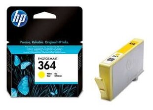 Картридж с оригинальными чернилами HP 364, жёлтый цена и информация | Картриджи для струйных принтеров | 220.lv