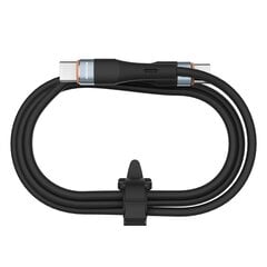 Nillkin Flowspeed Liquid Silicone Data Cable USB-C|USB-C 1,2m 60W Black цена и информация | Кабели и провода | 220.lv