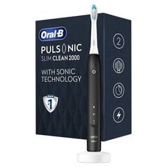 Oral-B Slim Clean 2000 BK cena un informācija | Elektriskās zobu birstes | 220.lv