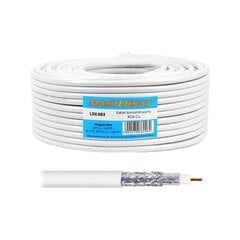 Coaxial cable 1Cu 48x0,12AL 50m цена и информация | Кабели и провода | 220.lv